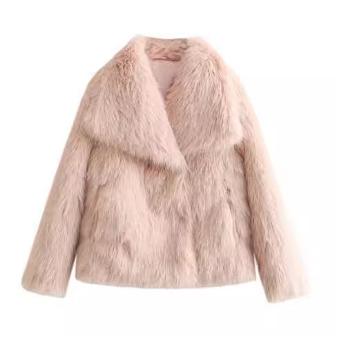 Anaballa Faux Fur Coat