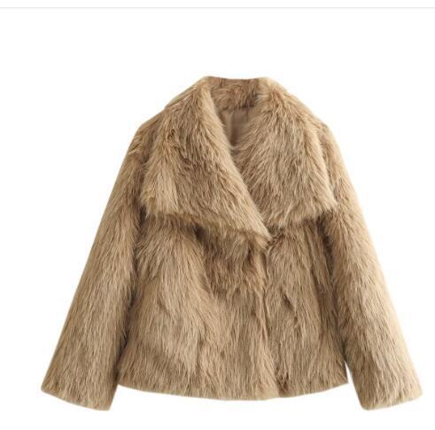 Anaballa Faux Fur Coat