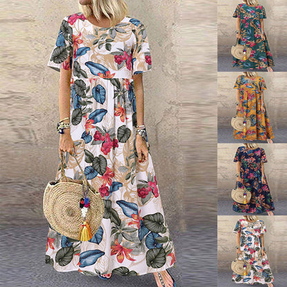 Ella | Vibrant Floral Maxi Dress