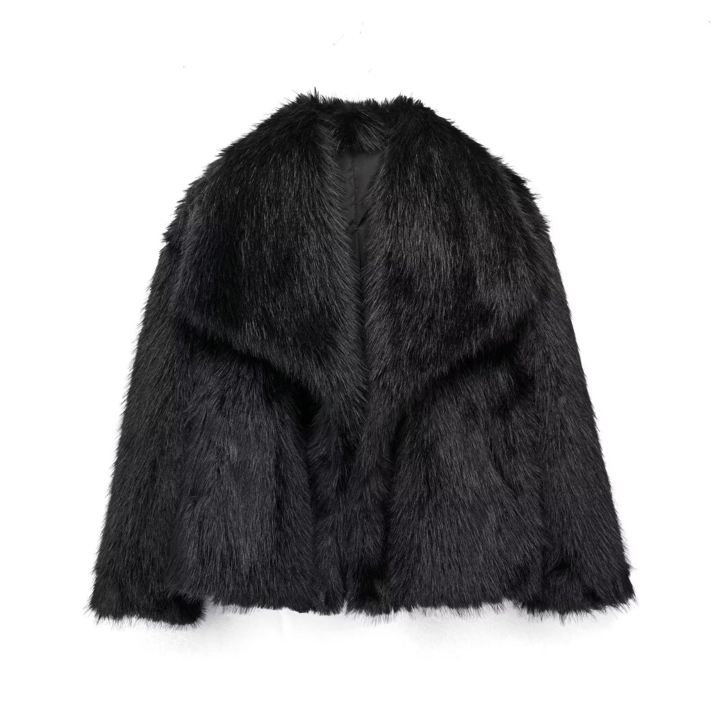 Anaballa Faux Fur Coat