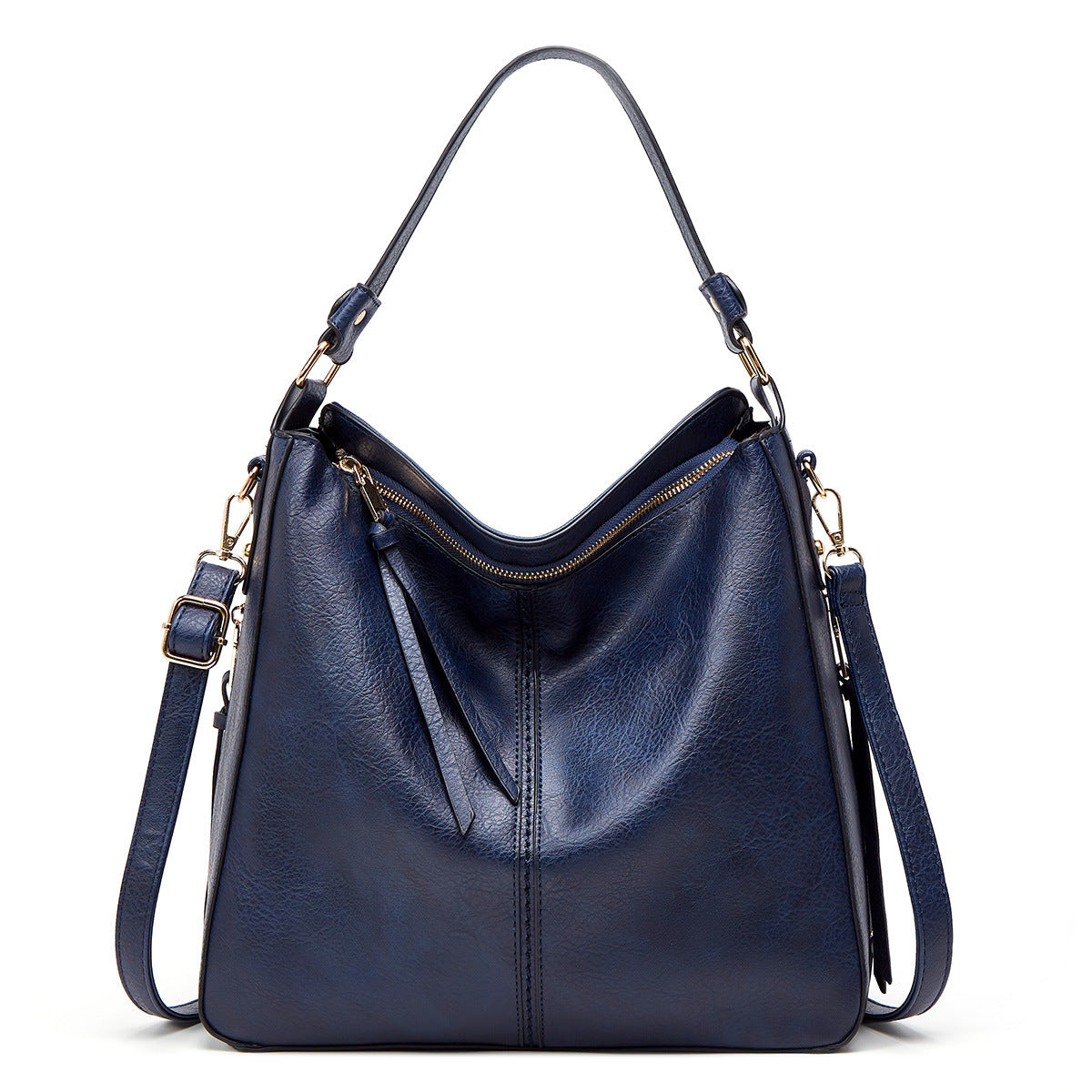 Ersilia™ - Elegant leather bag with large capacity