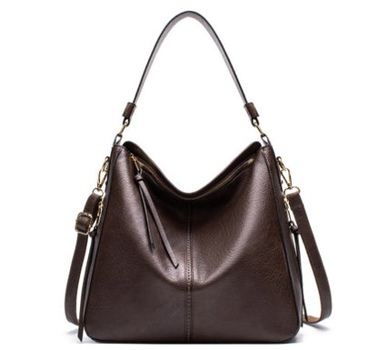 Ersilia™ - Elegant leather bag with large capacity