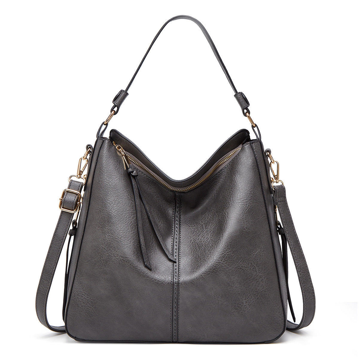 Ersilia™ - Elegant leather bag with large capacity