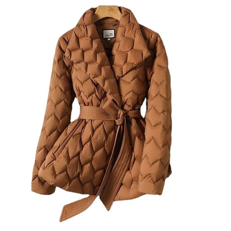 Amy™ - Stylish Quilted Down Coat