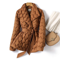 Amy™ - Stylish Quilted Down Coat