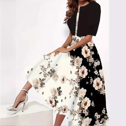 Ankie - Elegant Floral Print Set