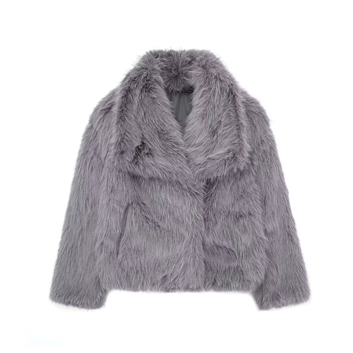 Anaballa Faux Fur Coat