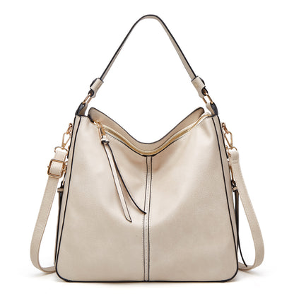 Ersilia™ - Elegant leather bag with large capacity